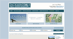 Desktop Screenshot of jacksonholerealestatesearch.com